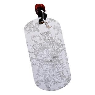 道系挂饰华光大帝吊坠钛钢项链马王爷马天君马灵官马元帅平安挂坠