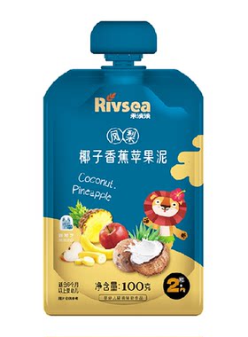 禾泱泱婴幼儿水果泥营养辅食零食