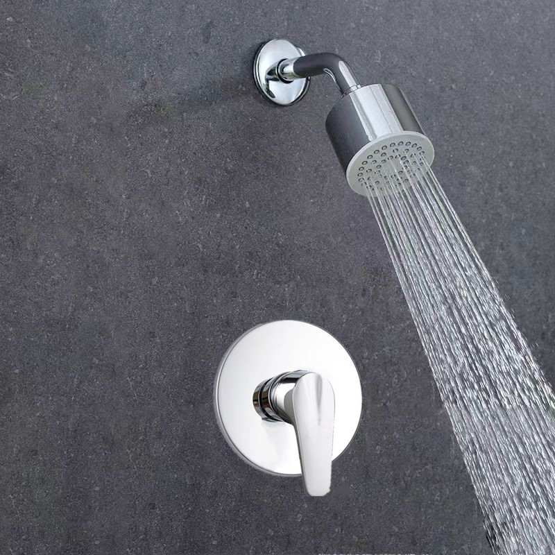 纯铜隐藏式暗装淋浴花维修配件洒通用酒店宾馆入花墙式洗澡浴池洒