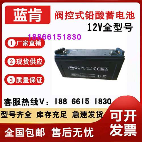 蓝肯蓄电池NP171212V24AH38AH65AH100AH150AH200AHUPS电源包邮