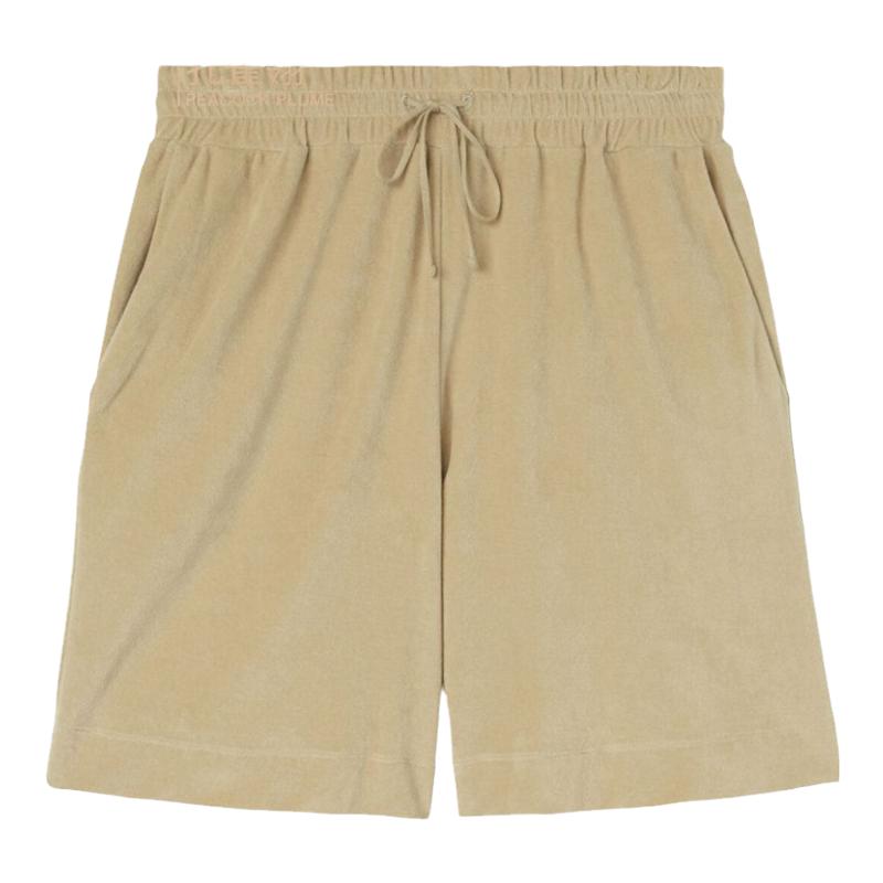 Loro Piana/诺悠翩雅男裤棉质和桑蚕丝混纺及膝百慕大短裤