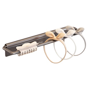 折叠毛巾架子免打孔壁挂活动毛巾杆浴室洗手间收纳置物架厕所挂架