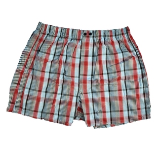 欧波曼阿罗裤男纯棉薄款透气宽松短裤全棉中腰夏平角裤家居裤713