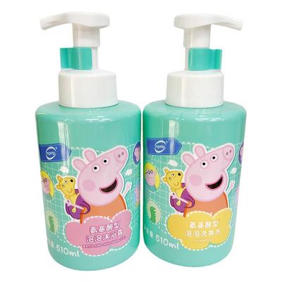 小猪佩奇宝宝泡泡型沐浴露洗发水