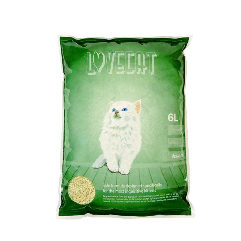喵喵除臭原味绿茶包邮豆腐猫砂