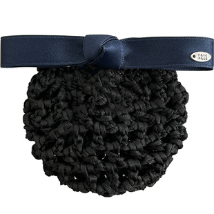 头花女职业盘头发网兜空姐发网医护人员银行酒店工作发夹头饰发饰