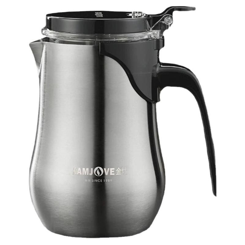 KAMJOVE/金灶飘逸杯不锈钢泡茶壶