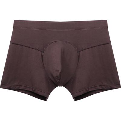 中腰透气莫代尔大码男士平角内裤