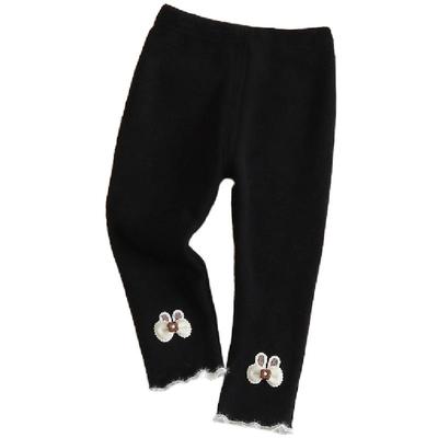 女童打底裤加绒加厚秋冬外穿裤子