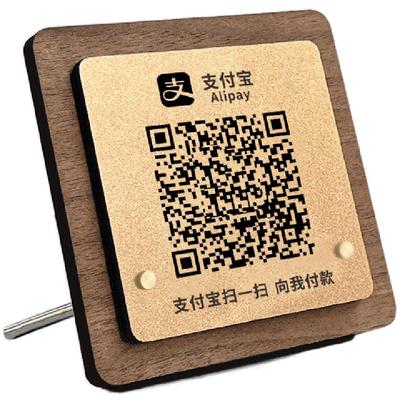 亚克力一客一换一消毒提示牌