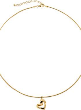 Monica Vinader莫妮卡颈链恒心臻爱吊坠爱心项链饰品生日礼物女