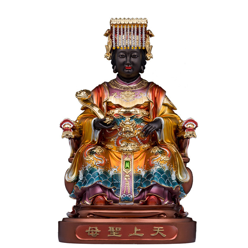 树脂中式客厅妈祖娘娘神像摆件