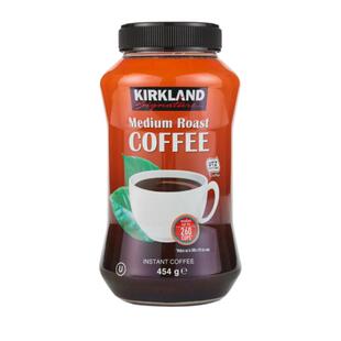 上海costco代购 越南进口Kirkland科克兰速溶咖啡粉454克口感浓厚