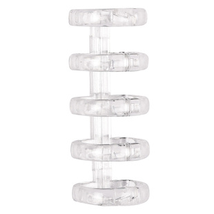 活页环DIY活页环扣自制笔记本子可拆卸五孔活页环扣彩色透明简约书本装订工具活页纸封面纸活页环固定扣