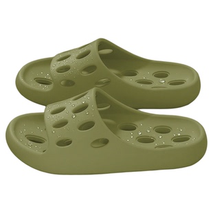 漏水浴室拖鞋防滑拖鞋浴室高档洞洞女款特价静音镂空冲凉洗澡夏季