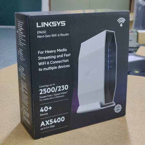 议价Linksys领势 E9450 AX5400稳定的千兆WiFi6 路由器 全新原装