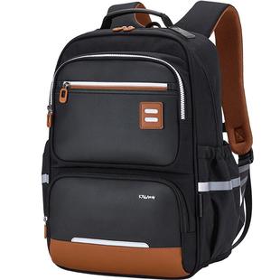 【蒋勤勤代言】25年新款卡拉羊中学生风琴书包轻便减负防下坠双肩包男大容量多隔层背包女耐磨易打理