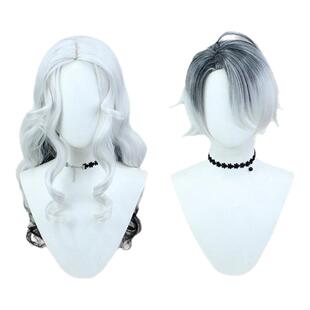 星辰病患 心理学家长夜cos假发 第五人格 游戏假毛 仿真头皮顶