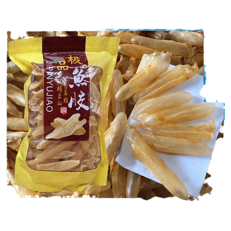 原生鱼胶花胶干货正品深海黄花胶