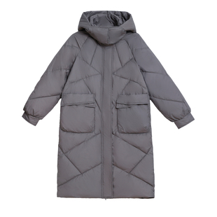 啄木鸟中长款棉衣女款爆款2025新款妈妈洋气冬装加棉加厚保暖棉袄