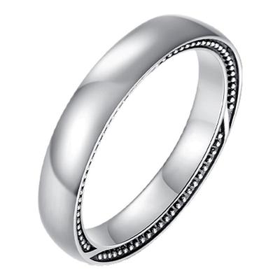 MGS简约银小众设计时尚精致戒指