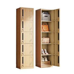 单门更衣柜铁皮柜带锁员工储物柜存包柜办公衣柜收纳柜更衣室鞋柜