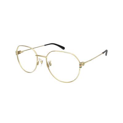 开云眼镜 古驰GUCCI圆框细框男女同款近视光学眼镜框镜架GG1675OK