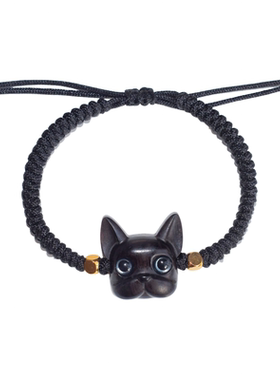 超萌法斗狗狗手链忠诚守护