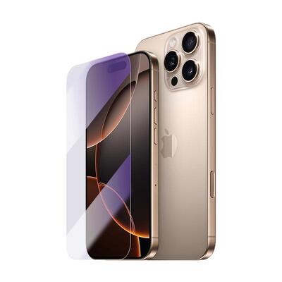 适用苹果16钢化膜iPhone15ProMax手机膜14防蓝光13贴膜全屏11保护防窥护眼12防指纹Plus防爆pm防摔高清xr新款