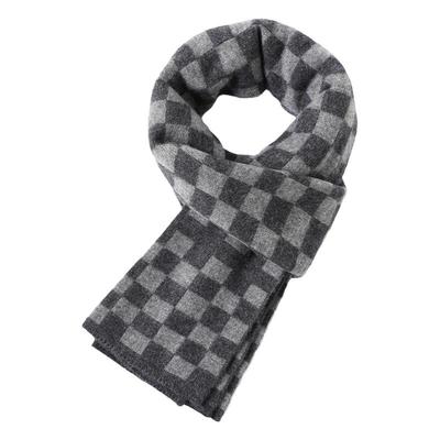 玖纪2025新款羊绒围巾男士冬季