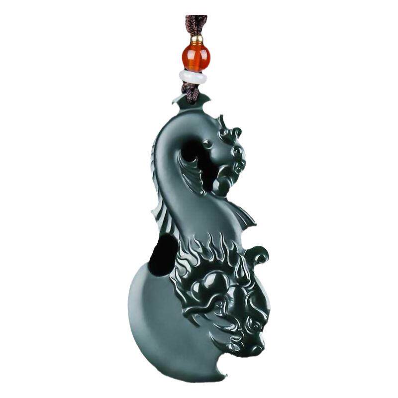 和田玉斧头玉吊坠真品玉石挂件