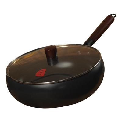 【旗舰正品】古法大肚锅炒锅铁锅