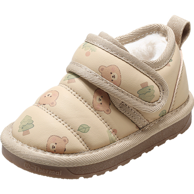 牧童宝宝加绒保暖雪地靴