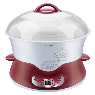 天际电炖锅燕窝炖盅隔水炖家用4L陶瓷bb煲汤锅电用多功能煮粥熬汤