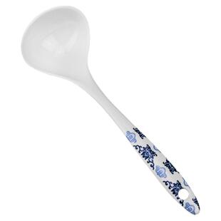 五和密胺汤勺白色塑料长柄汤勺家用大小汤勺子火锅汤勺食品级汤勺