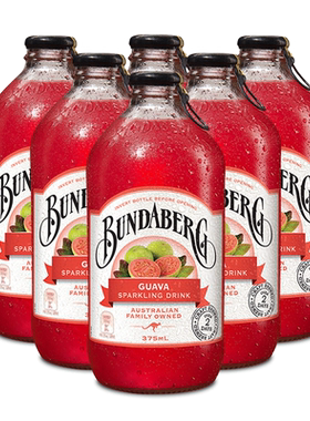 宾得宝bundaberg味气泡水番石榴