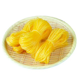 东北特产延边玉米面条500克装餐饮干热温面鲜碴条挂面速食叉子条