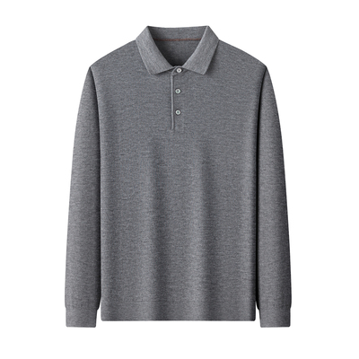 恒源祥含羊毛桑蚕丝男春秋针织衫