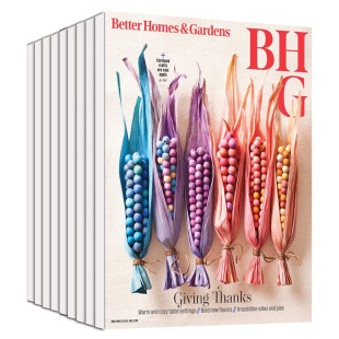 【单期可选】Better Homes And Gardens 美国美好住宅与庭园 2026/25/24年月刊 家居英文英语杂志