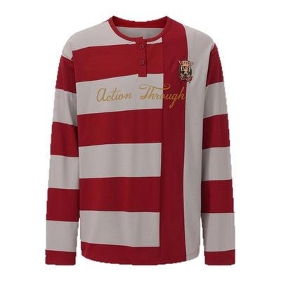 24ANS LTD副线TMN【明星同款】街头错位条纹T恤