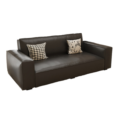 中古风豆腐块沙发小户型客厅网红