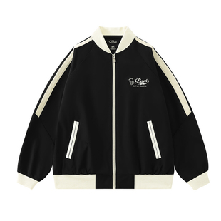 【吴宇恒 李歌洋同款】辛普森夹克外套男2025新款美式复古棒球服