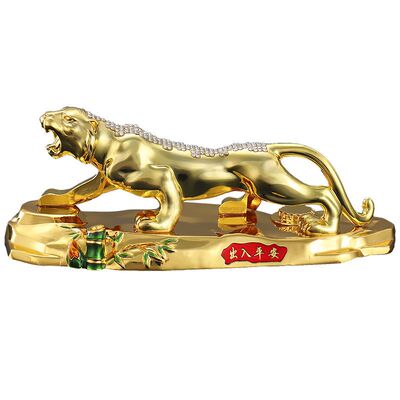 车咔咔保平安老虎不褪色汽车摆件