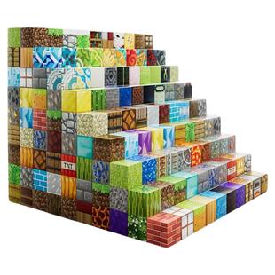 磁力方块磁铁磁吸铁石我的积木世界迷你儿童礼物益智拼装男孩玩具