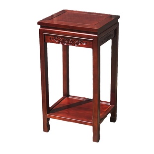 长桌置物架实木茶几花架鱼缸奇石桌盆景架玄关窄桌室内中式角边几