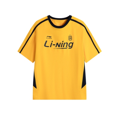 [38爆品日]李宁运动时尚系列 男女同款冰感抗菌轻薄宽松短袖T恤