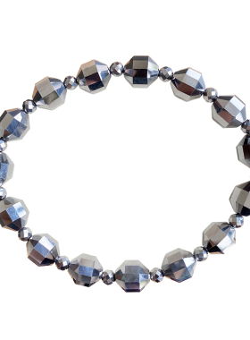 真品太赫兹石灯笼手链多晶硅珠