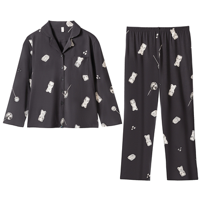 猫人纯棉睡衣舒适亲肤