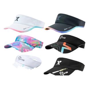 特步国人竞速男女2024新款运动速干跑步爬山旅游团队活动团购帽子