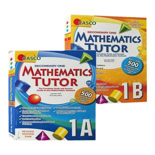 正版新加坡数学 中学教辅 Casco Secondary Mathematics Tutor 1AB 家庭教师系列七年级 英文原版书籍